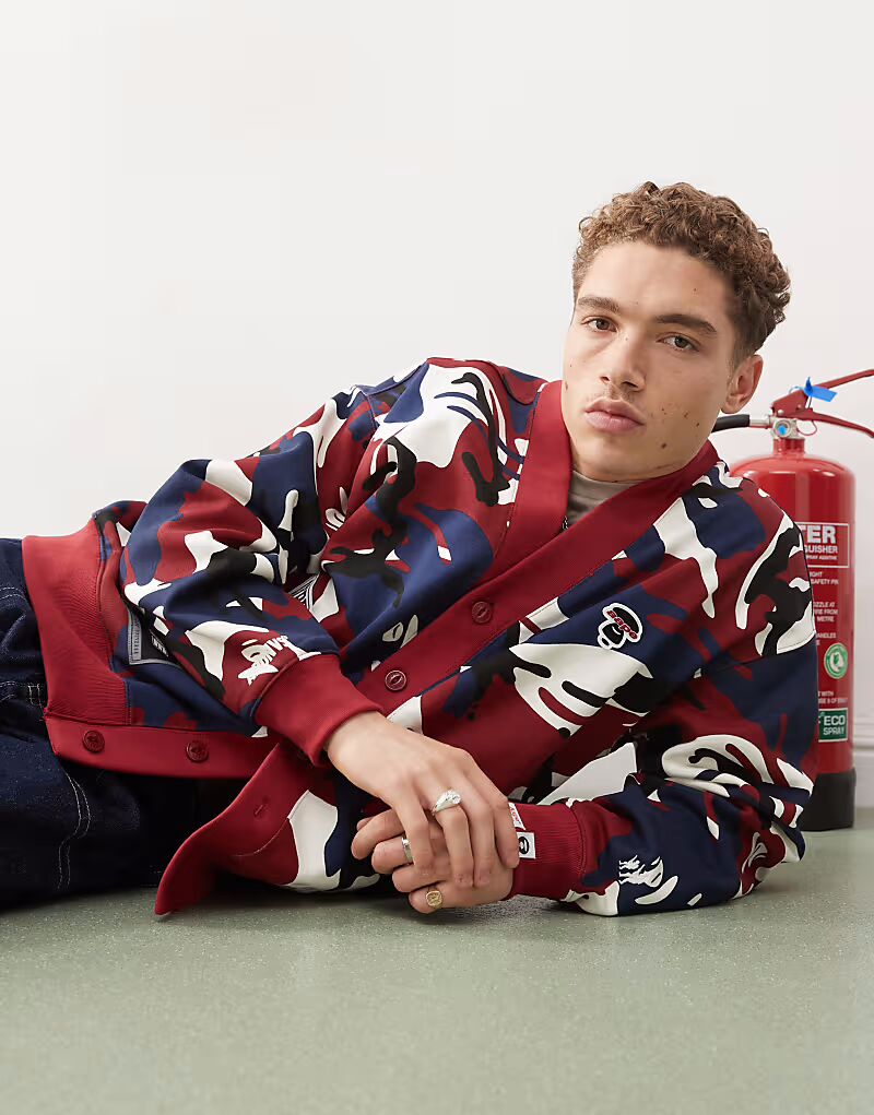 

Кардиган Aape By A Bathing Ape Universe в цвете мульти