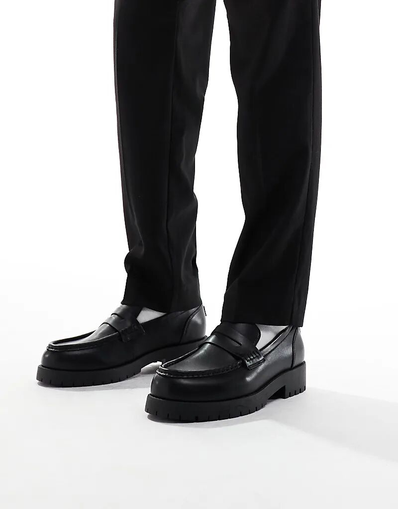 

Мокасины черного цвета Pull&Bear