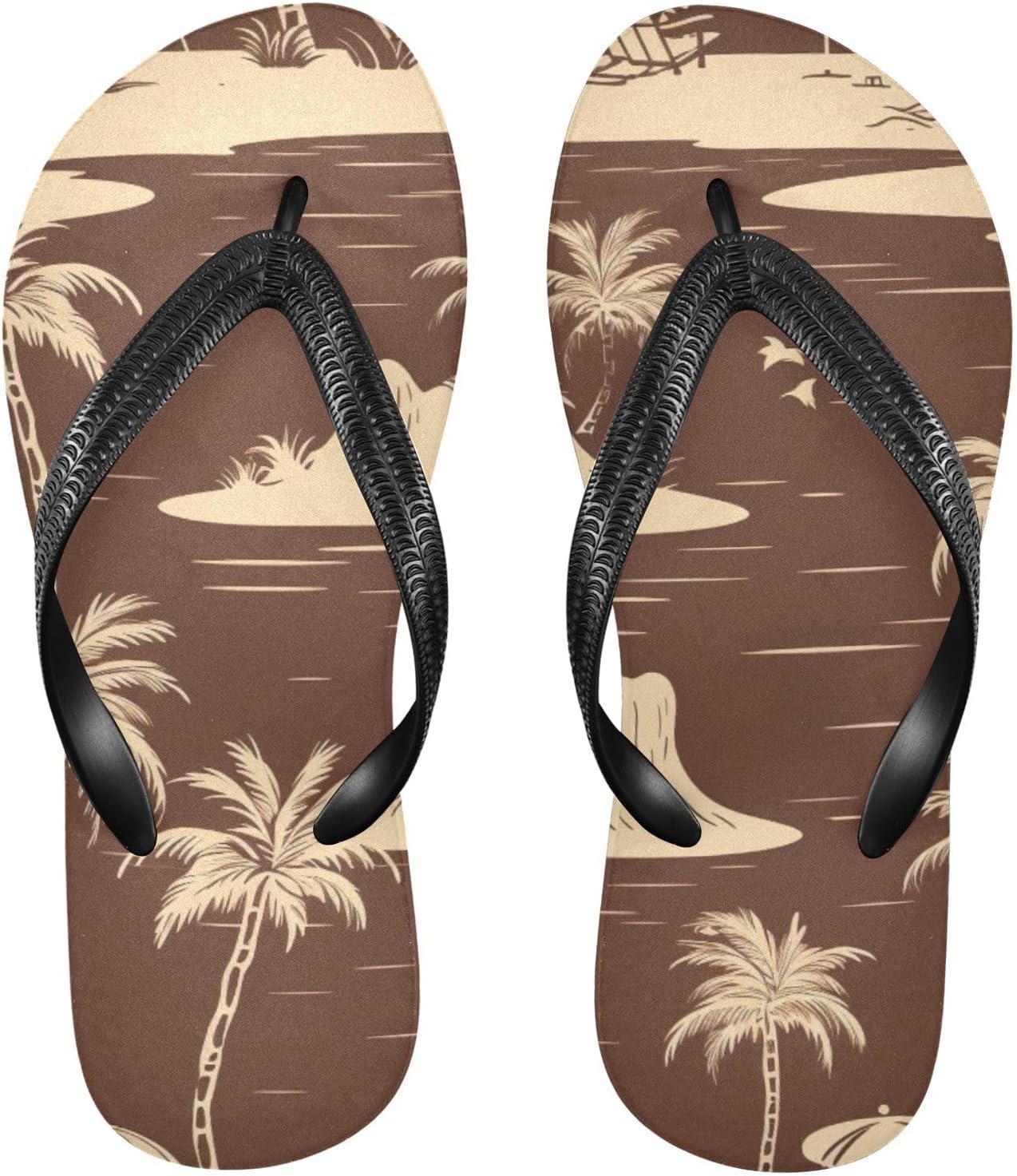 

Латунные коричневые пляжные летние повседневные сандалии для женщин и мужчин, тапочки для душа, размер XS Kfbe