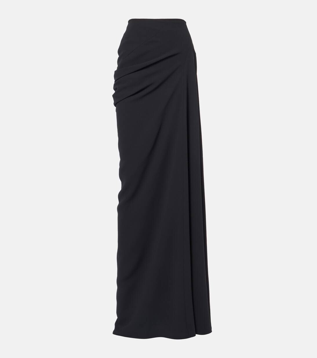 

Драпированная юбка макси Dries Van Noten, черный
