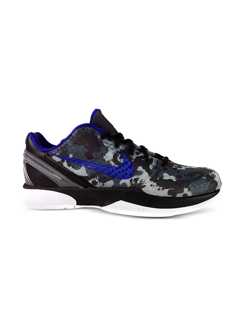 Кроссовки Kobe 6 gs камуфляж Nike Kids, серый
