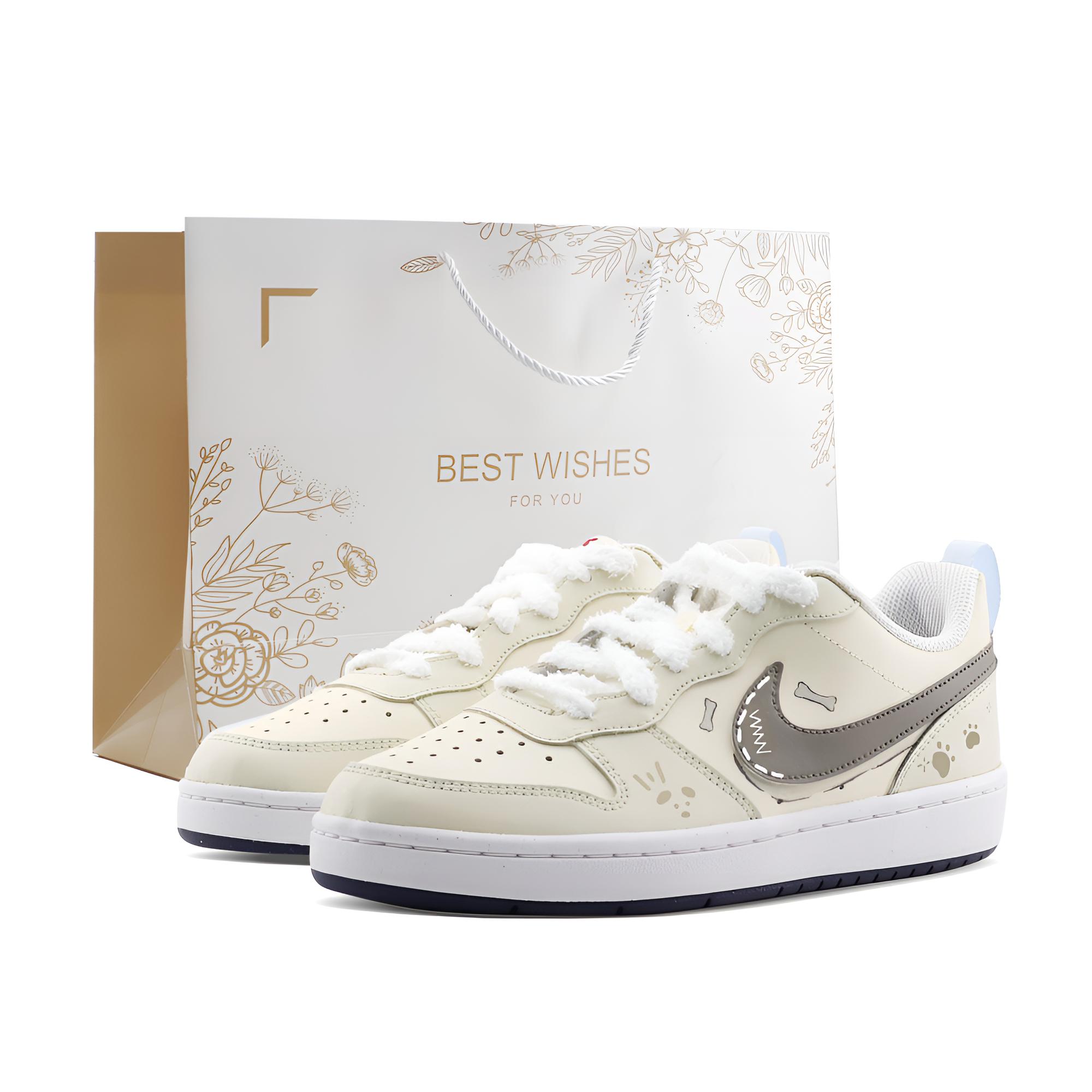 

Кофейные конфеты Court Borough Claw из полиуретана, износостойкие, с возможностью увеличения высоты, низкие Nike, хаки