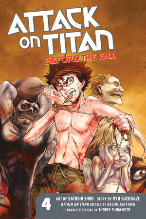 

Манга Attack on Titan: Before the Fall Manga Volume 4