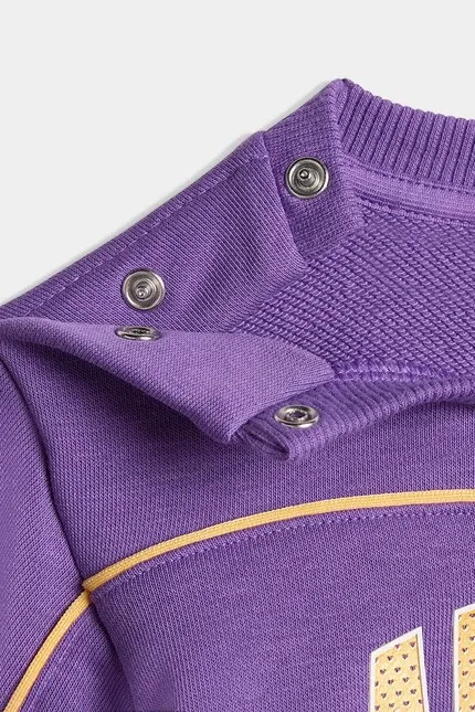 Спортивный костюм принт DISNEY Adidas, фиолетовый — фото 4