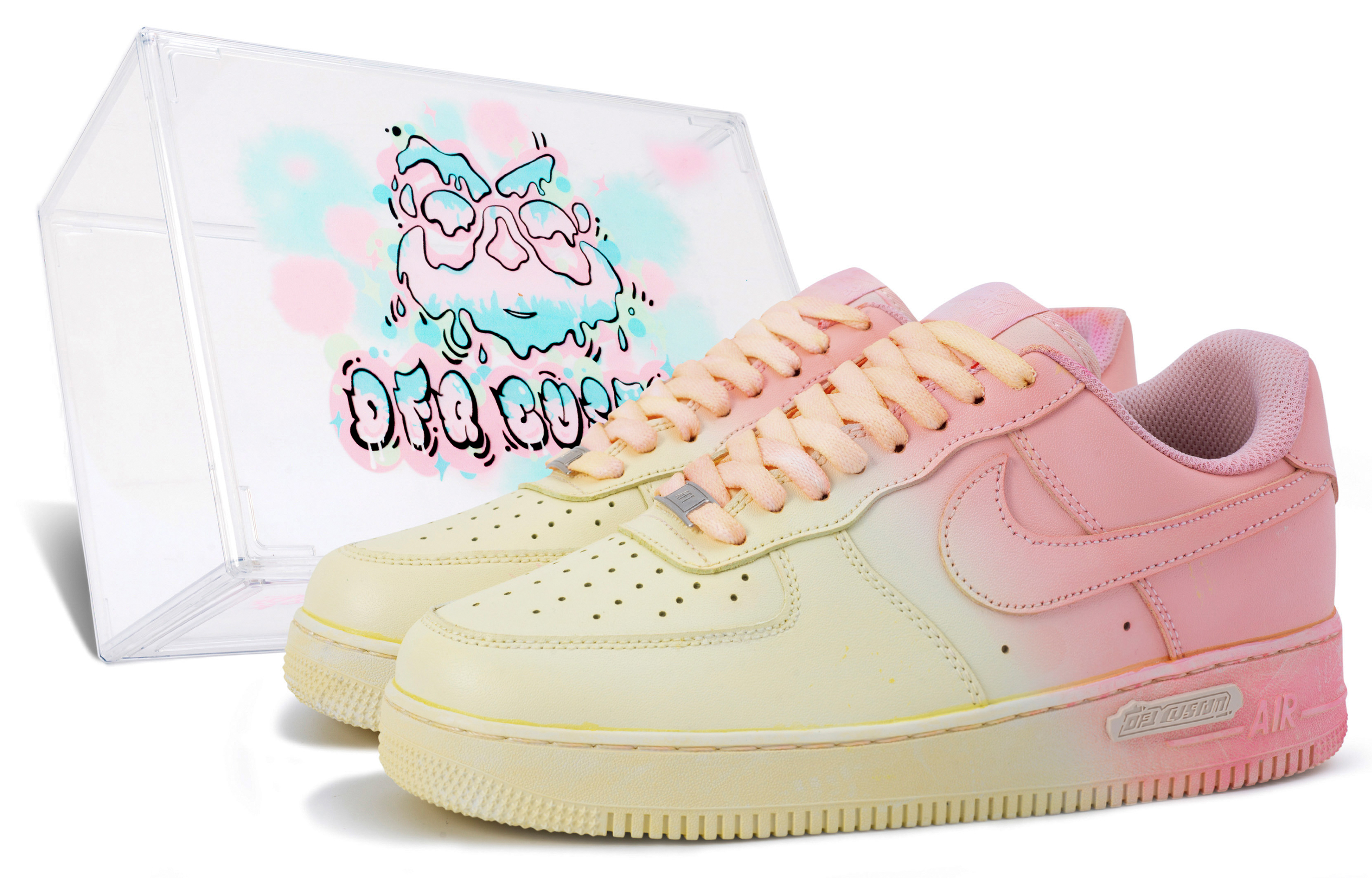 

Мужские кроссовки для скейтбординга Nike Air Force 1, Pink