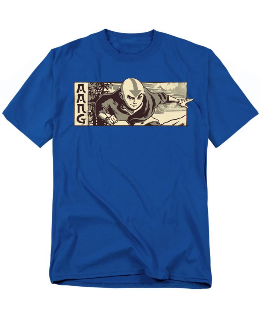 

Мужская футболка с изображением Аанга Avatar The Last Airbender, Royal blue, Синий, Мужская футболка с изображением Аанга Avatar The Last Airbender, Royal blue