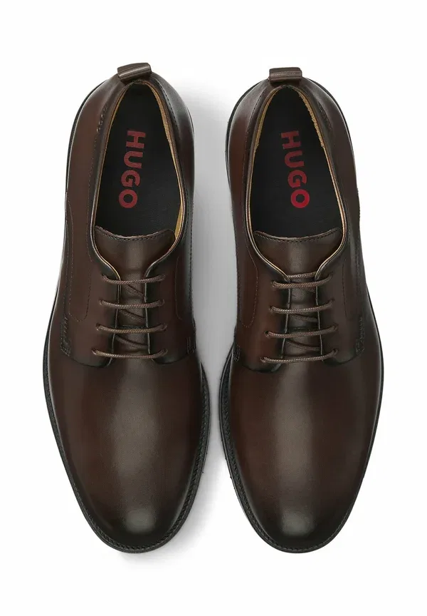Ботинки Ginsby smart lace ups Hugo, темно-коричневый — фото 3