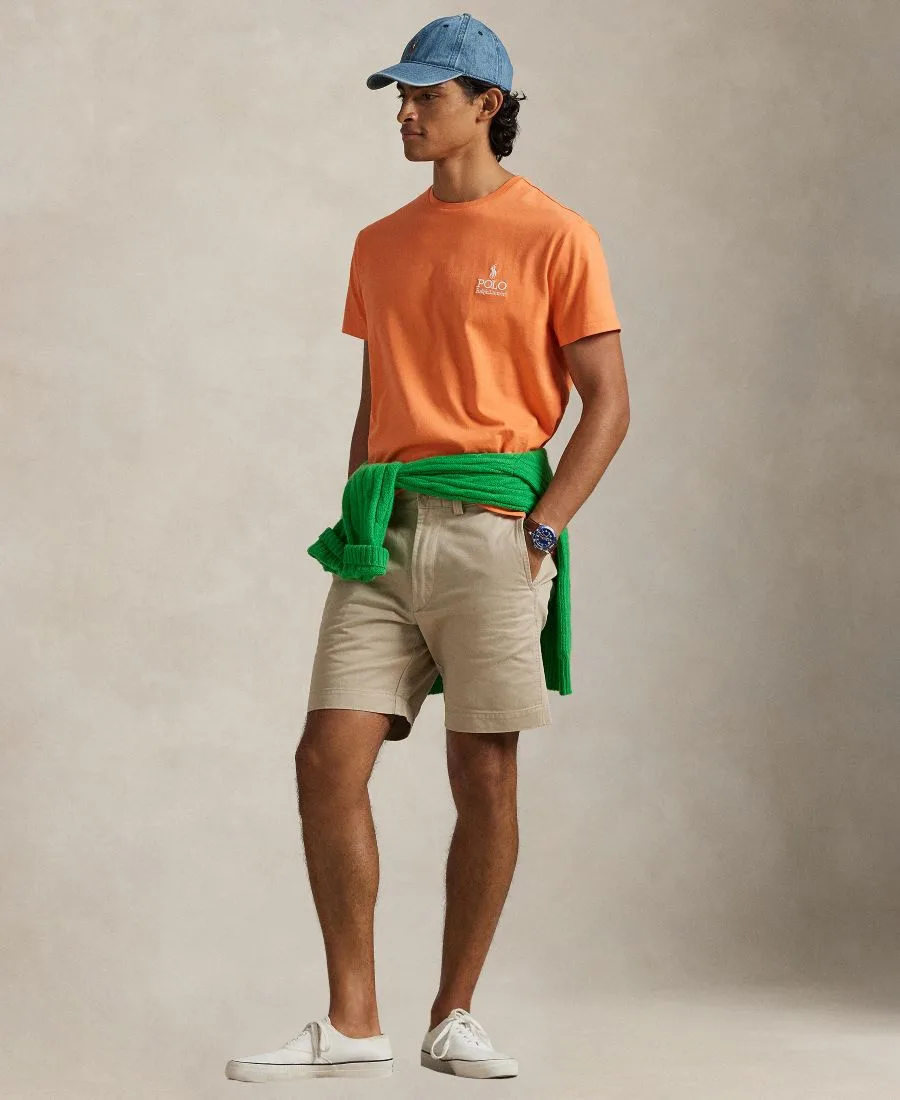 Мужская футболка с графическим логотипом Polo Ralph Lauren, Spring Melon — фото 2