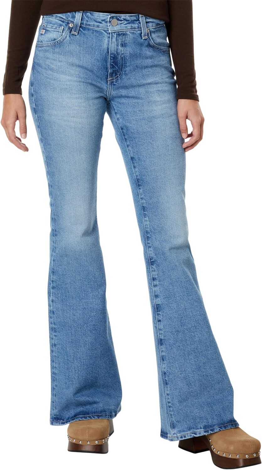 

Джинсы Angeline Mid-Rise Flare in Upper West AG Jeans, цвет Upper West