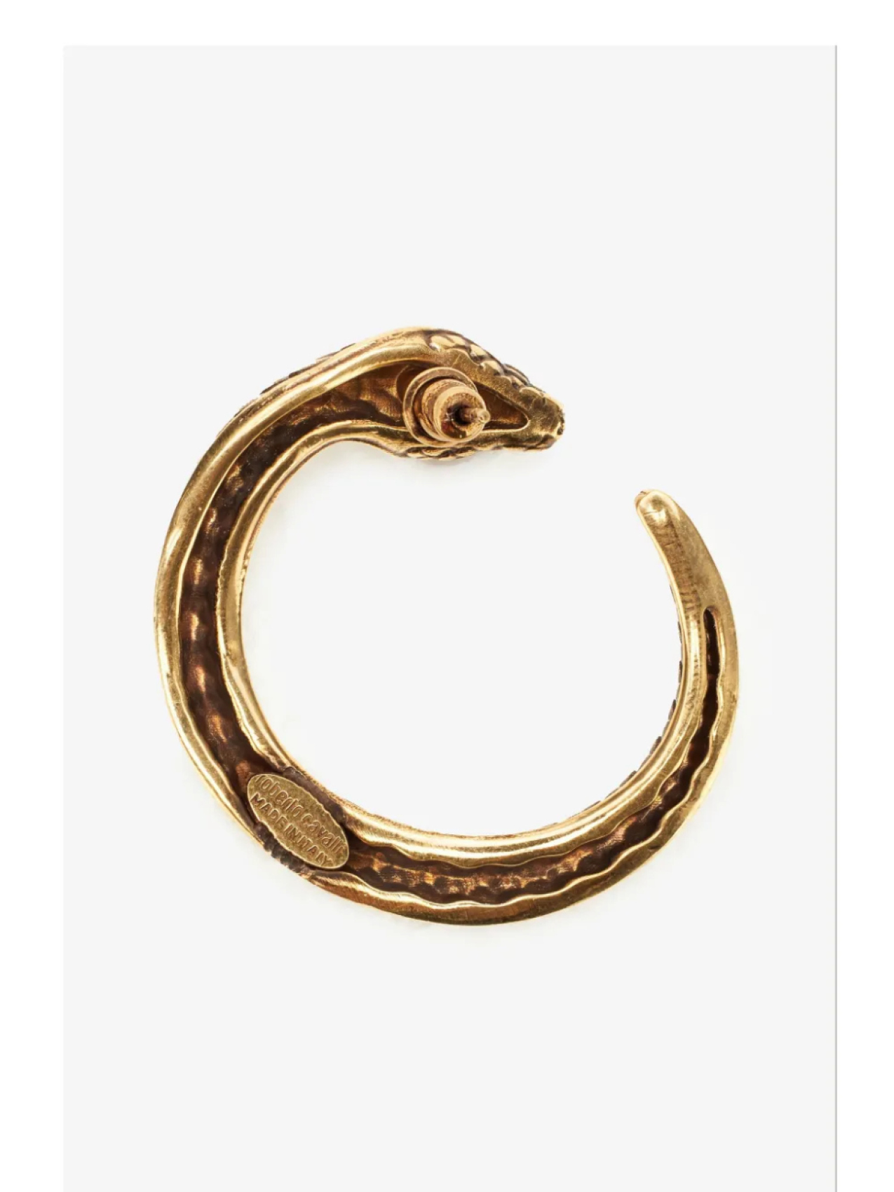 

Серьги-змеи Roberto Cavalli, золотой