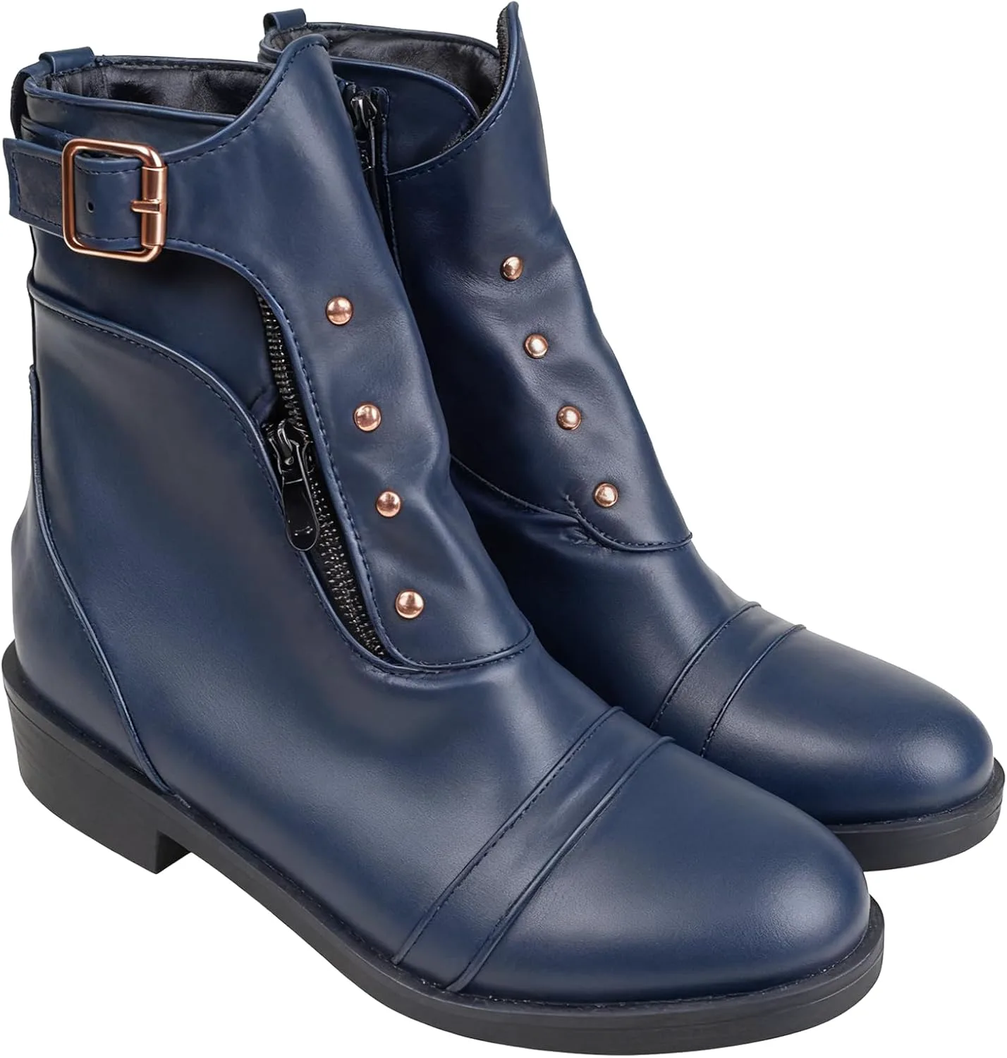 

Мужские теплые ботинки Yiozoi до щиколотки для осени и зимы, наружная износостойкая кожаная обувь, высокие повседневные мужские прогулочные ботинки, синий