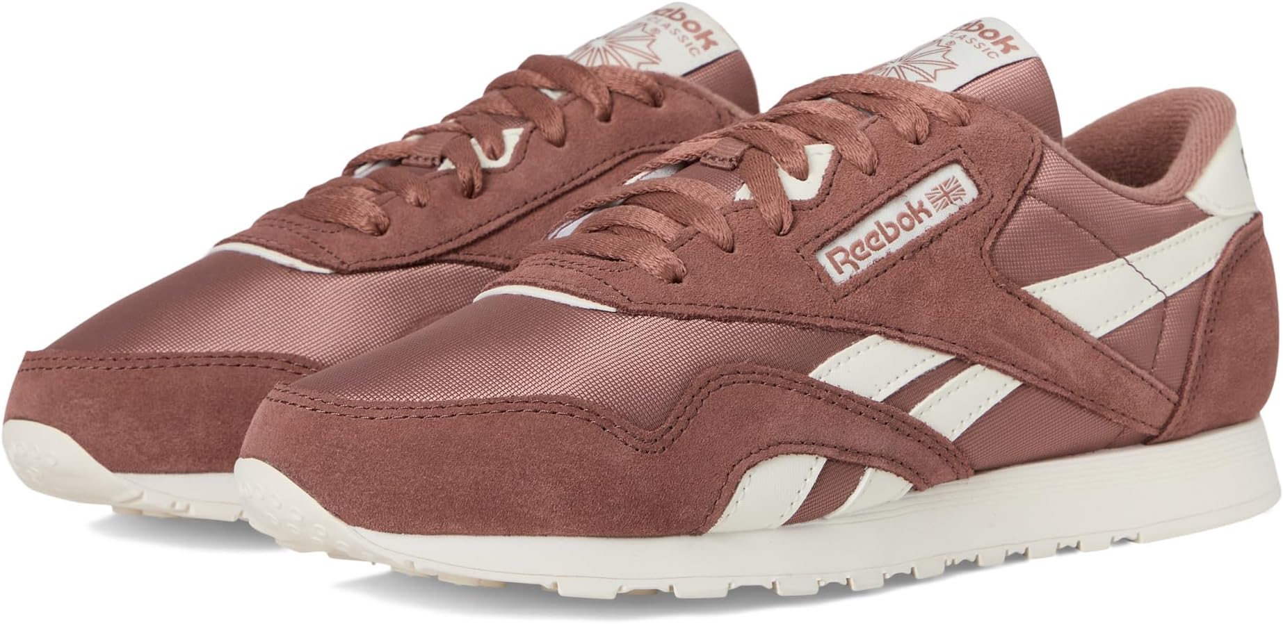 Кроссовки Reebok Lifestyle Classic Nylon, цвет Scorched Earth/Scorched Earth/Chalk