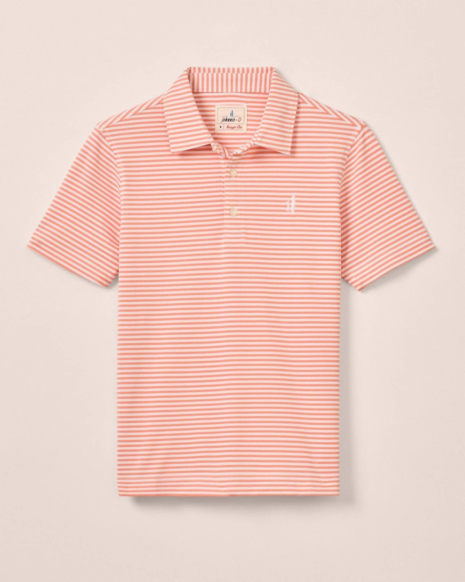 

Детская поло Hunter Performance в оранжевую полоску JOHNNIE-O