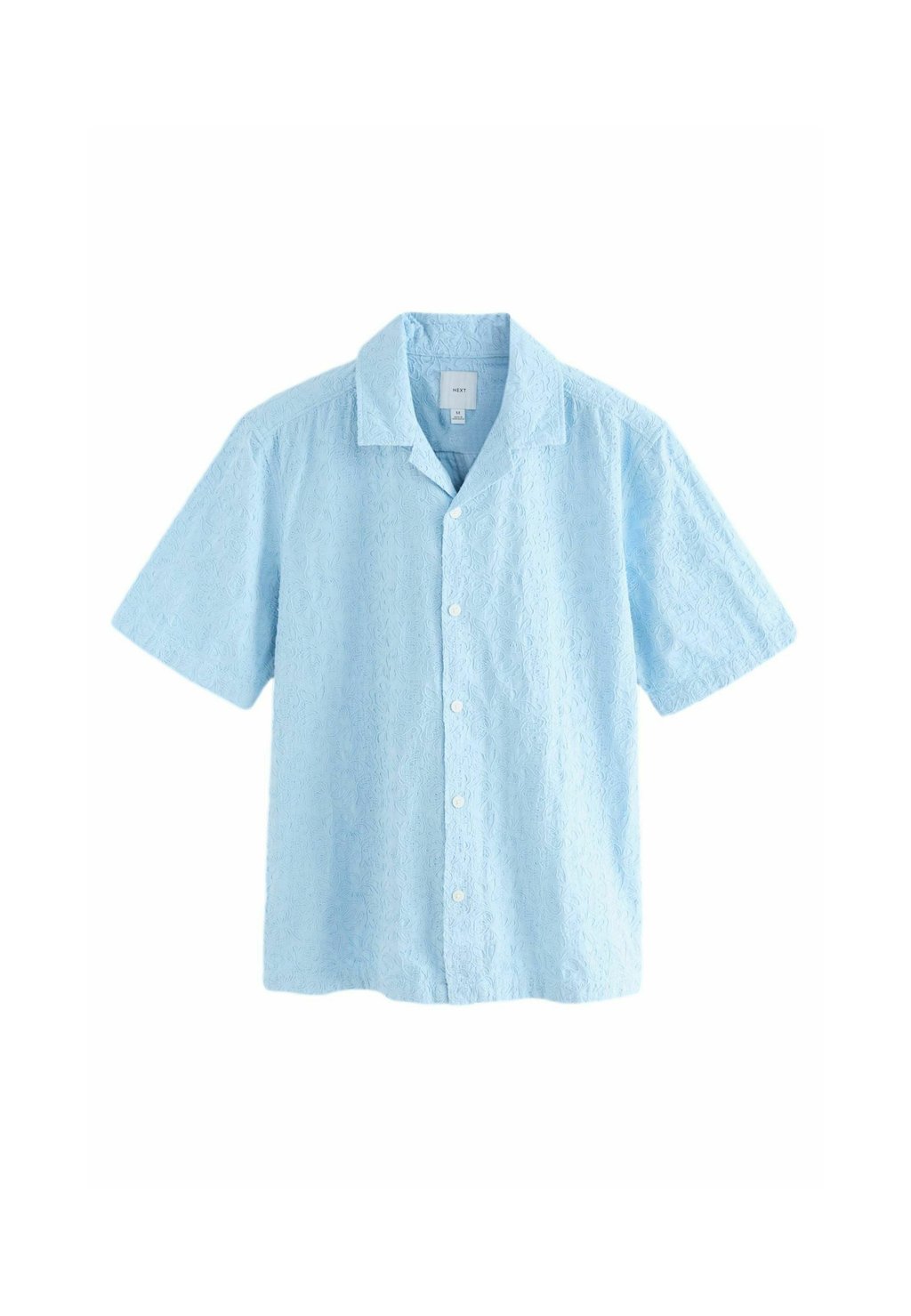 

Рубашка REGULAR FIT - TEXTURED SHORT SLEEVE Next, синий