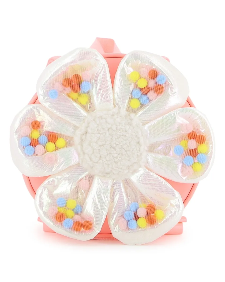 

Оранжевый детский рюкзак из хлопка Billieblush