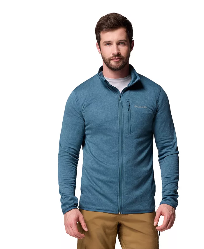 

Мужская базовая флисовая куртка Essential Hike Grid с молнией Columbia, синий
