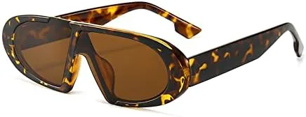 

Овальные солнцезащитные очки для женщин в стиле ретро, ​​маленькие градиентные женские солнцезащитные очки для женщин, зеленые и желтые винтажные очки MTZJH, 3