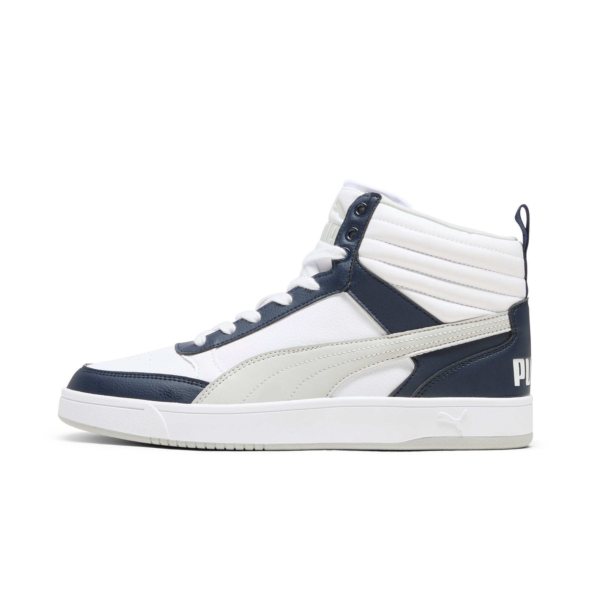 

Кроссовки мужские PUMA Dribble Mid, белый/серый/темно-синий