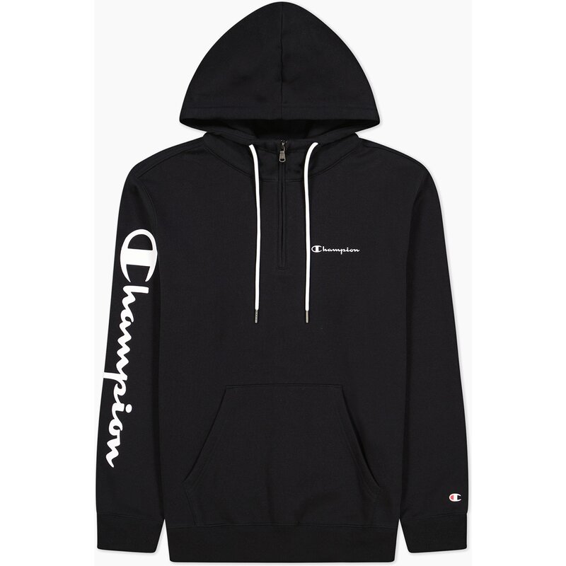 

Толстовка с капюшоном и застежкой-молнией на половину длины Champion, цвет nbk