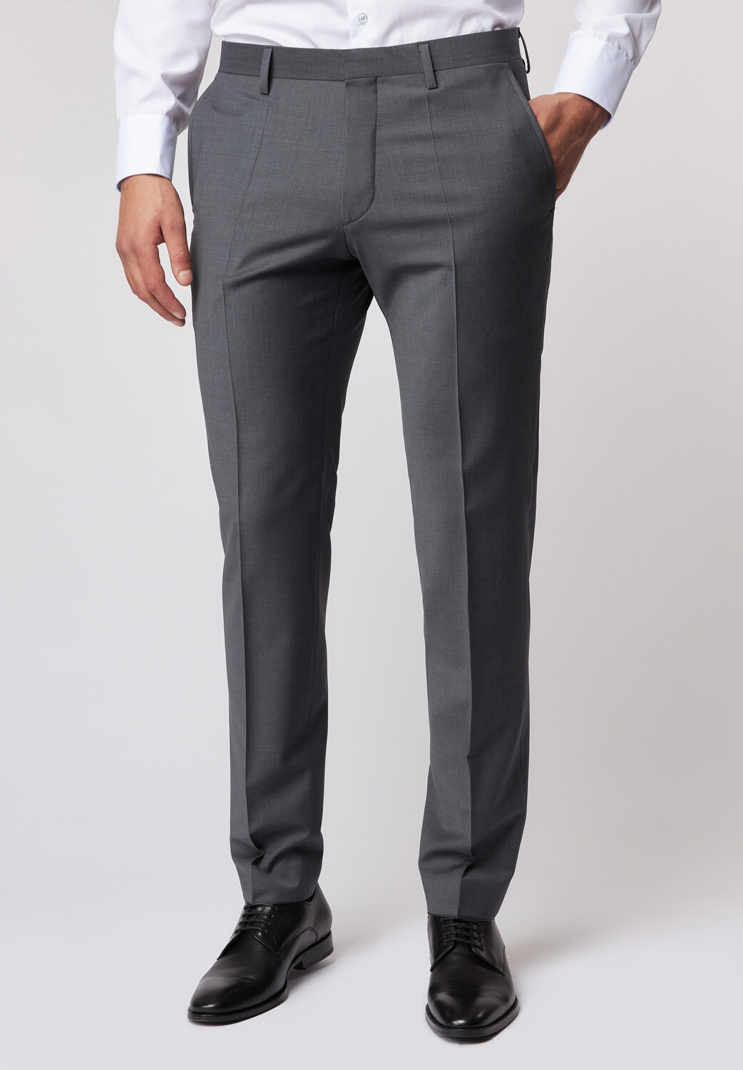 

Тканевые брюки Roy Robson Bügelfalten Slim fit, серый