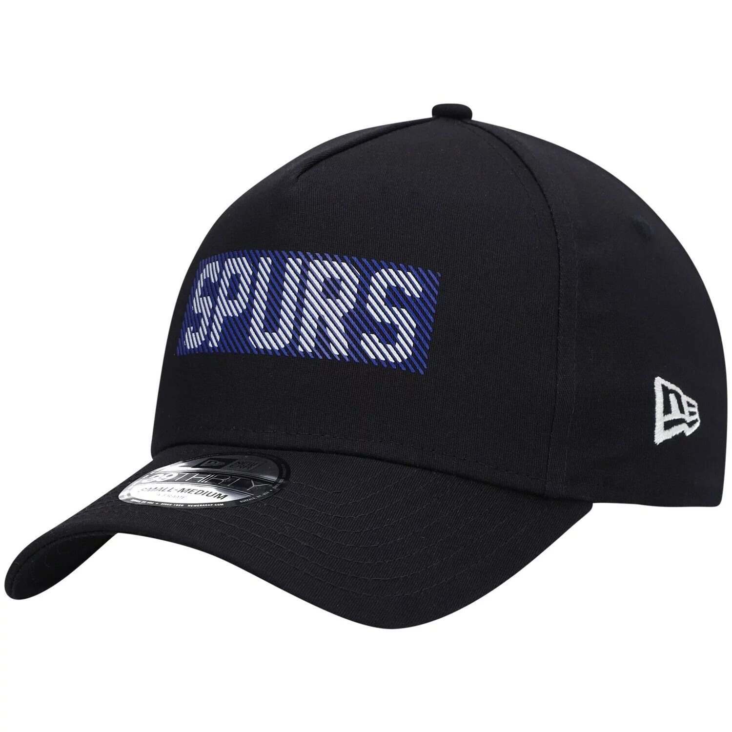 

Мужская кепка New Era Black Tottenham Hotspur HD с логотипом А-образной формы 39THIRTY Flex Hat
