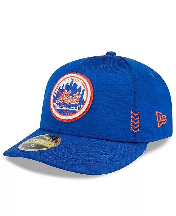 

Мужская кепка Royal New York Mets 2024 Clubhouse Low Profile 59FIFTY Fitted New Era