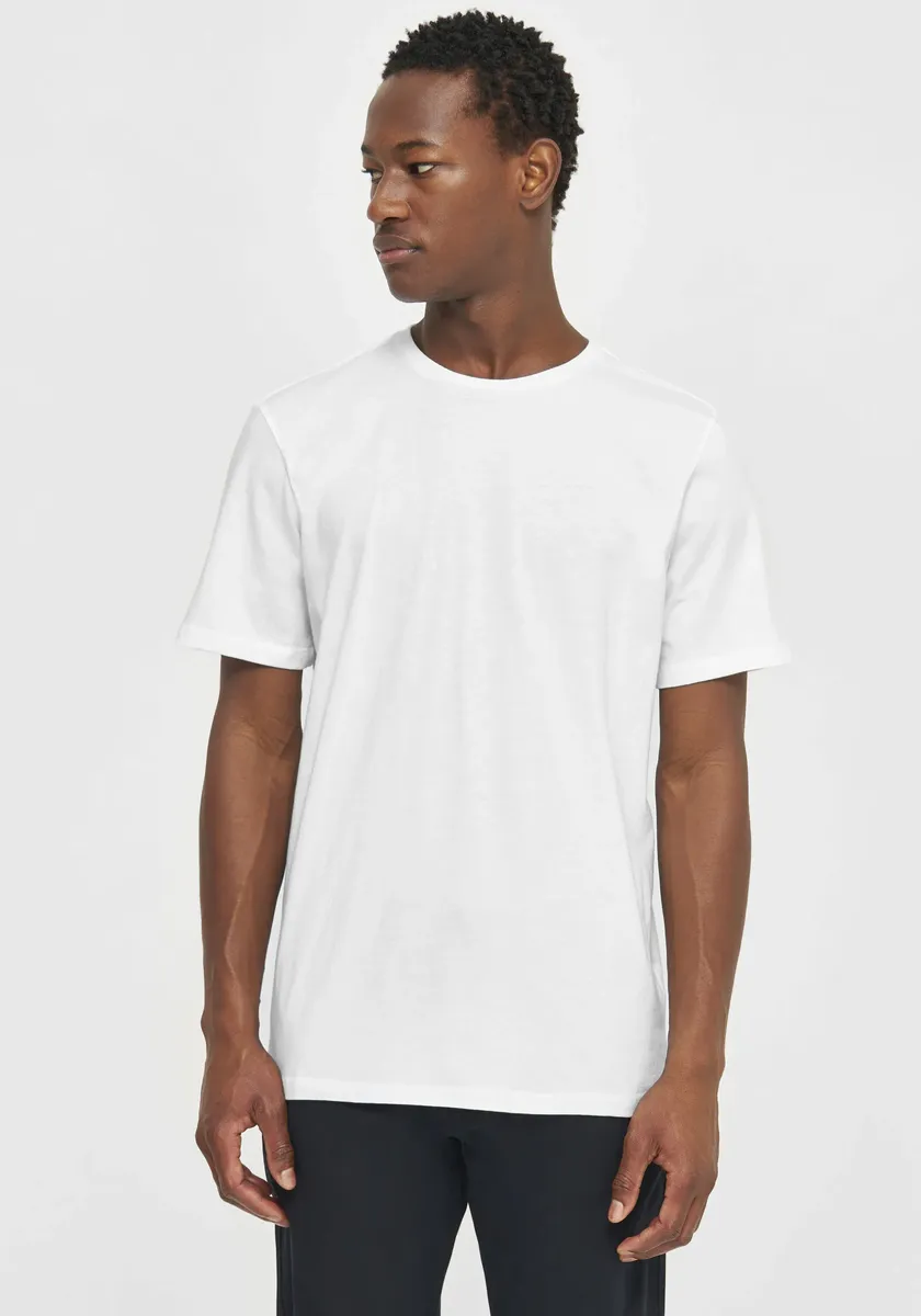 

Футболка KnowledgeCotton Apparel "Basic Shirt", прямого кроя, белый