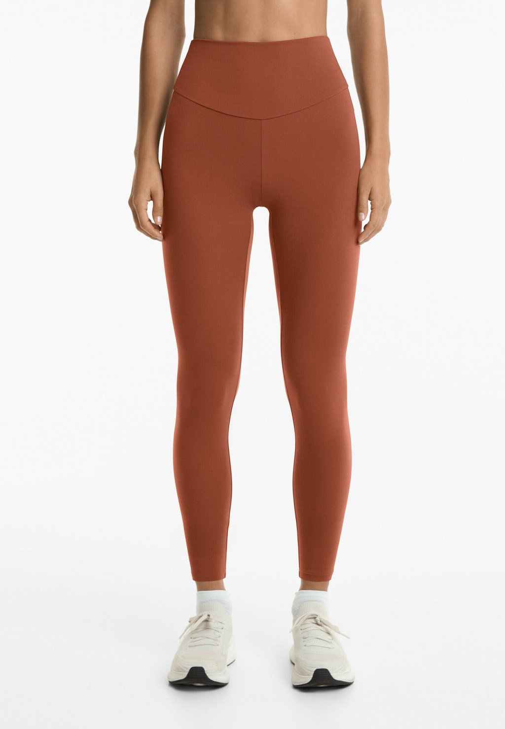 

Леггинсы HIGH-RISE ANKLE-LENGTH OYSHO, темно-красный
