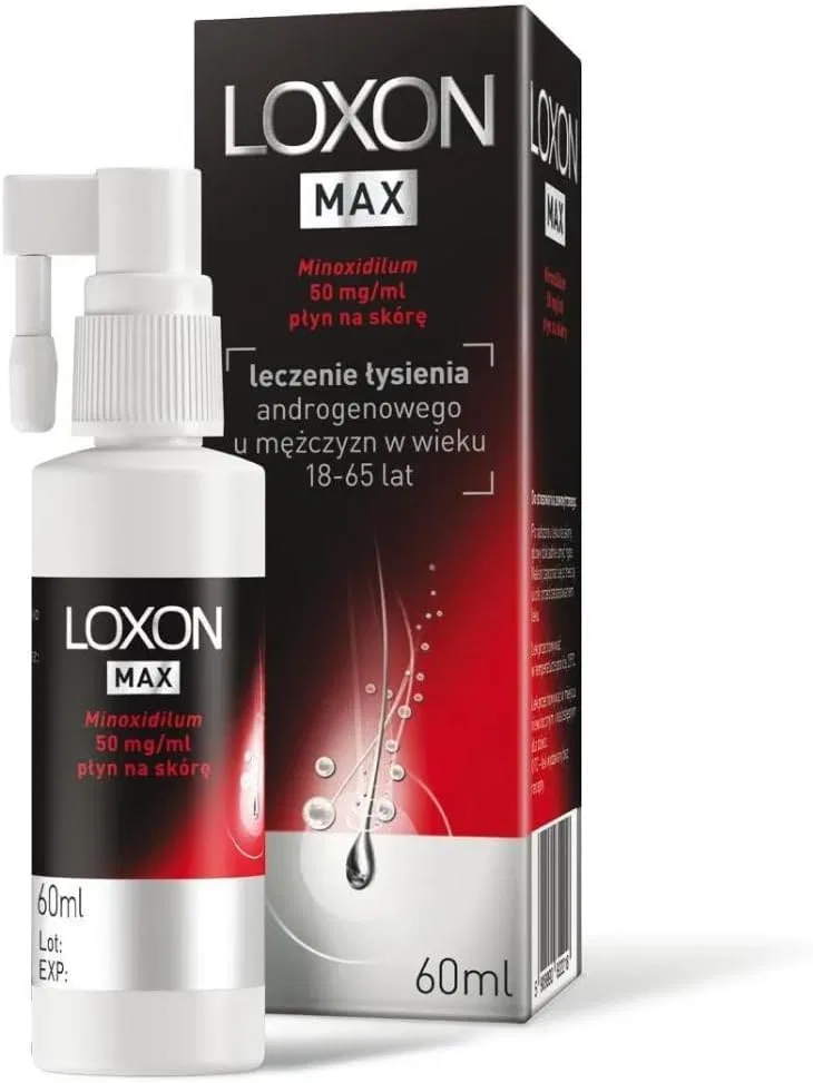 Раствор Loxon Max 50 мг для кожи головы с миноксидилом 60 мл Generisch