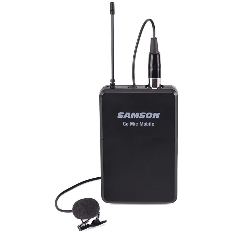 

Микрофон Samson Go Mic Mobile Wireless Beltpack Transmitter with LM8 Lavalier Microphone