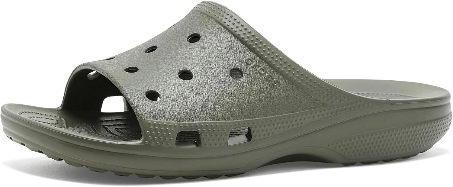 Мужские сандалии Crocs Saturday Slide, оливковый