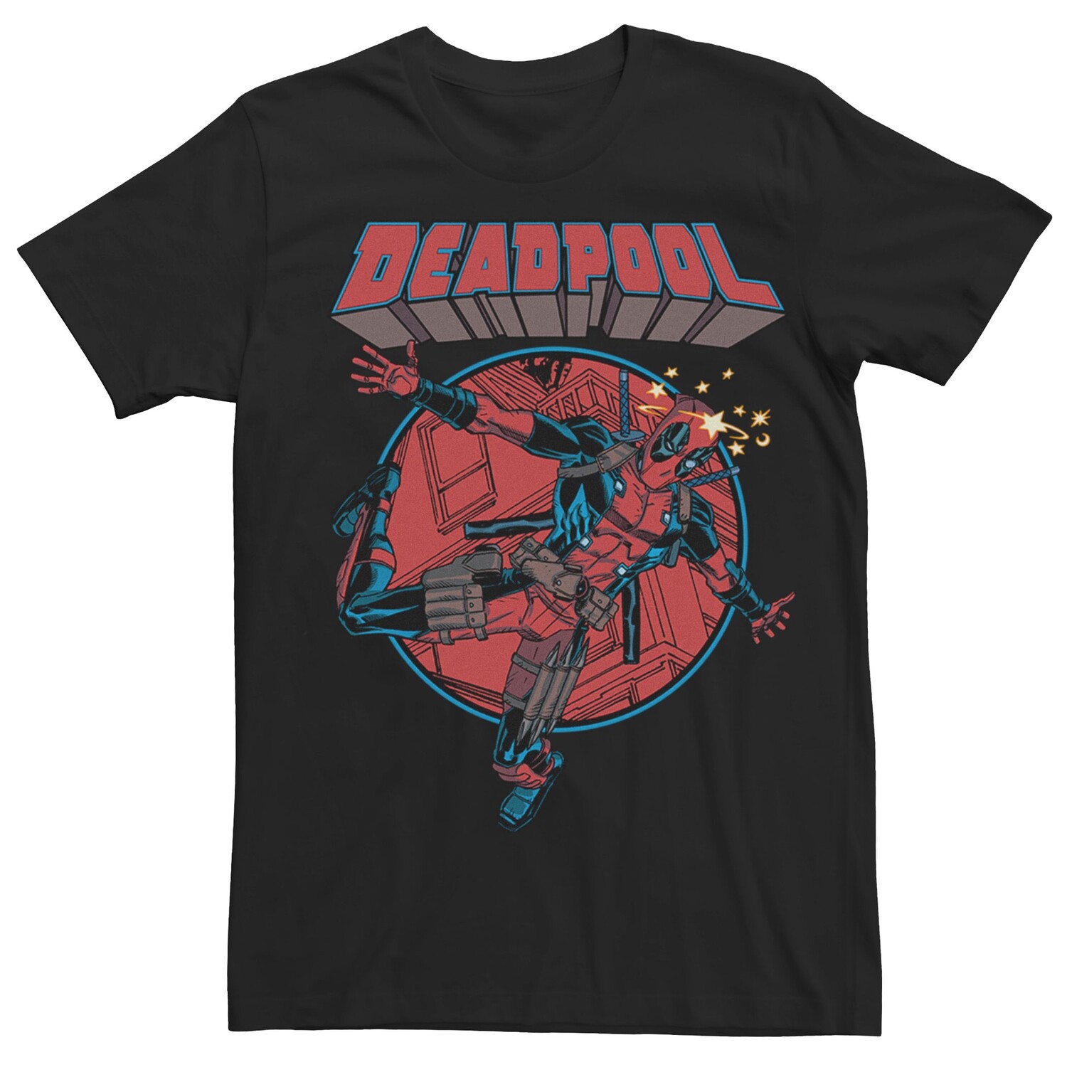 

Мужская футболка с манекеном «Дэдпул» из комиксов Marvel Licensed Character