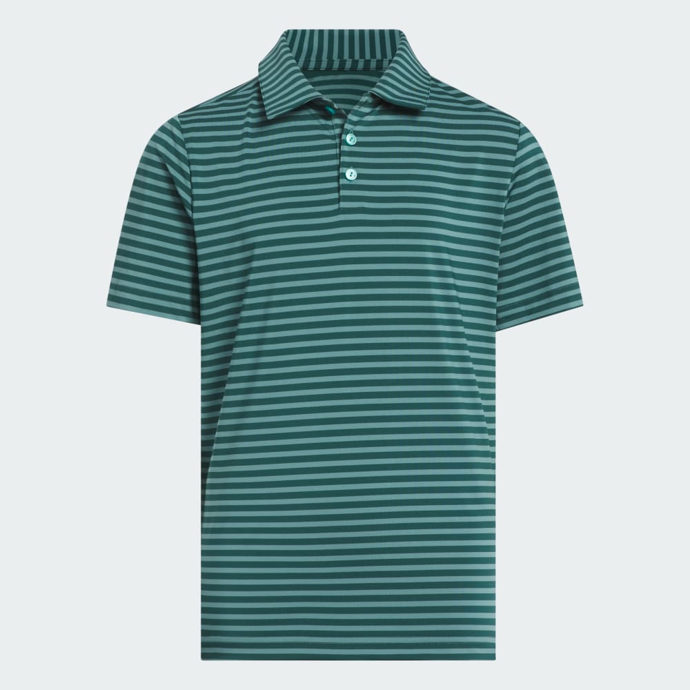

Спортивная футболка Adidas Performance Stripe Polo Shirt Kids, цвет Aurora Ivy/Preloved Teal