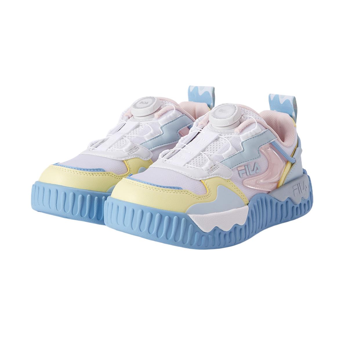 Детские ботинки для скейтбординга Kids FILA KIDS, белый/розовый — фото 3
