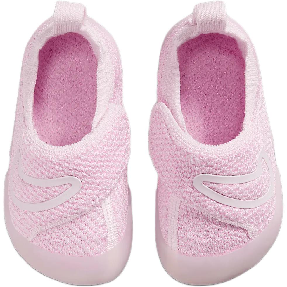 Кроссовки Swoosh 1 устойчивые к истиранию низкие для малышей Nike, розовый — фото 4