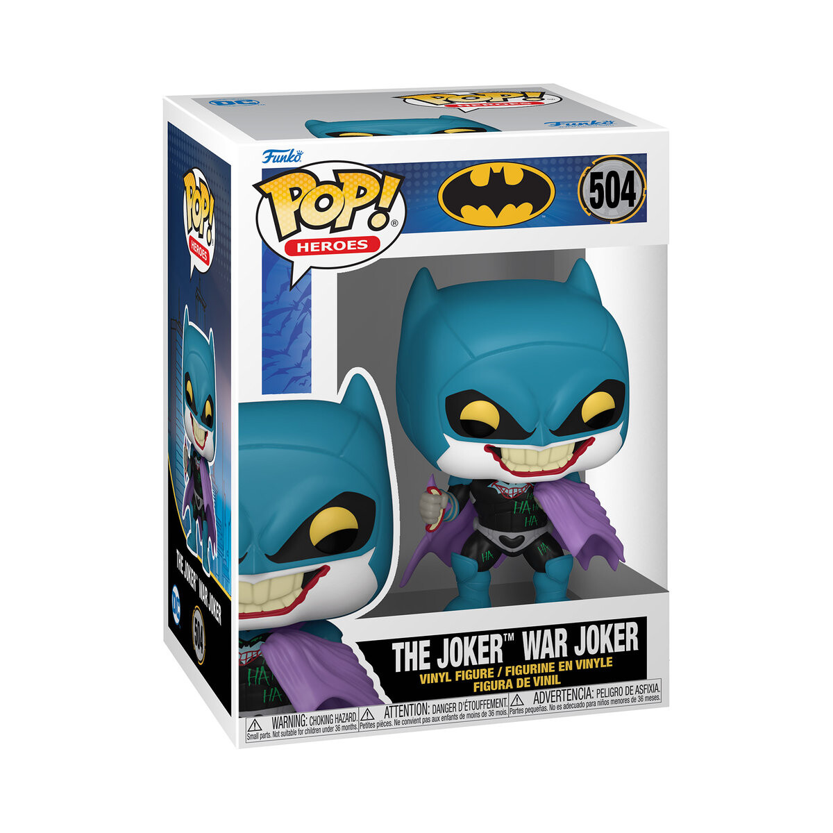 

Funko POP! Герои, коллекционная фигурка, Бэтмен, Джокер War Joker, 504