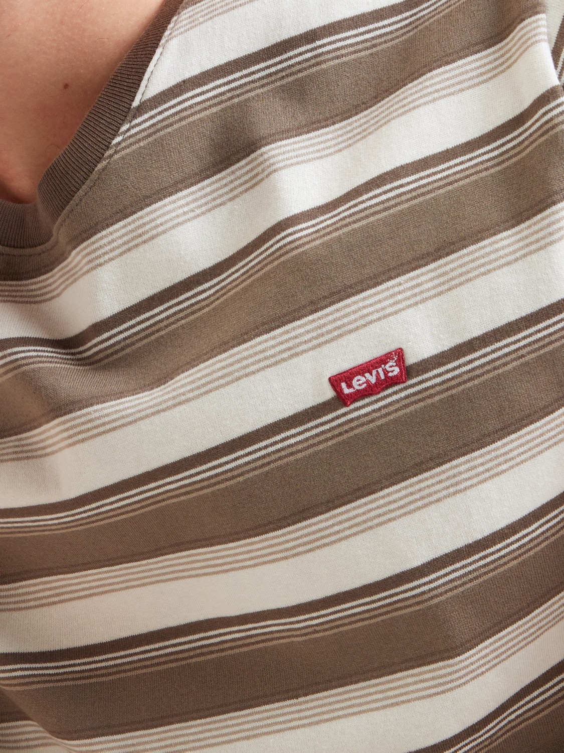 LEVI'S  Футболка 'SS Original HM Tee' в цвете Umbra, Brocade — фото 2