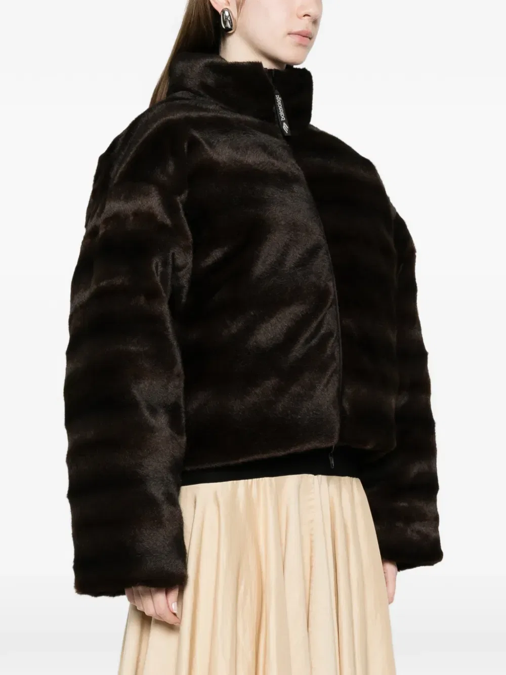 Жакет с двусторонней застежкой-молнией Balenciaga, черный — фото 3