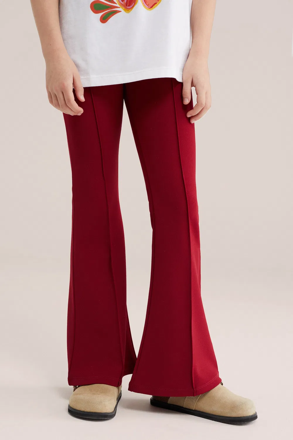 Леггинсы-клеш We Fashion, Red — фото 3
