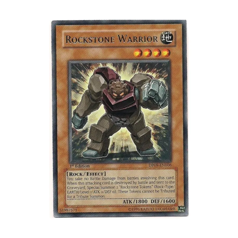 

CCG Каменный воин (Редкий), Yu-Gi-Oh - Duelist Pack - Yusei Fudo 2 - Singles