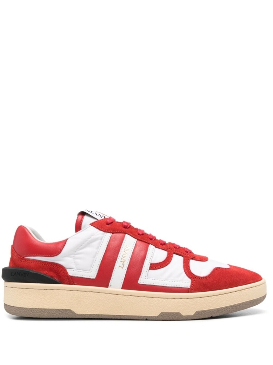 

Lanvin кроссовки из глины, красный