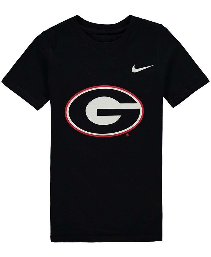 

Футболка с логотипом Little Boys Georgia Bulldogs Nike, черный