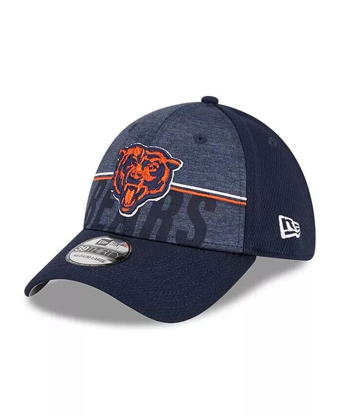 

Мужская темно-синяя бейсболка Chicago Bears 2023 NFL Training Camp Alternate Logo 39THIRTY Flex Fit New Era