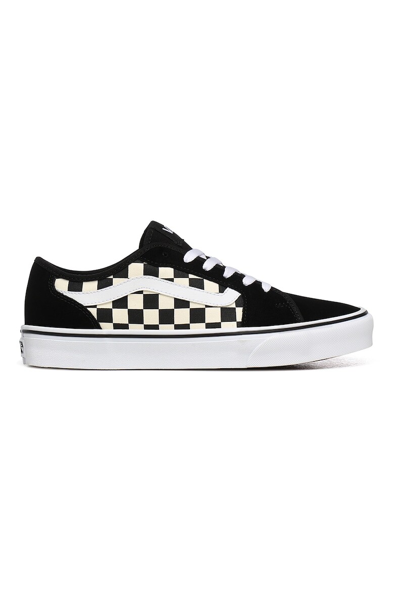 

Замшевые кроссовки Filmore в клетку Vans, черный