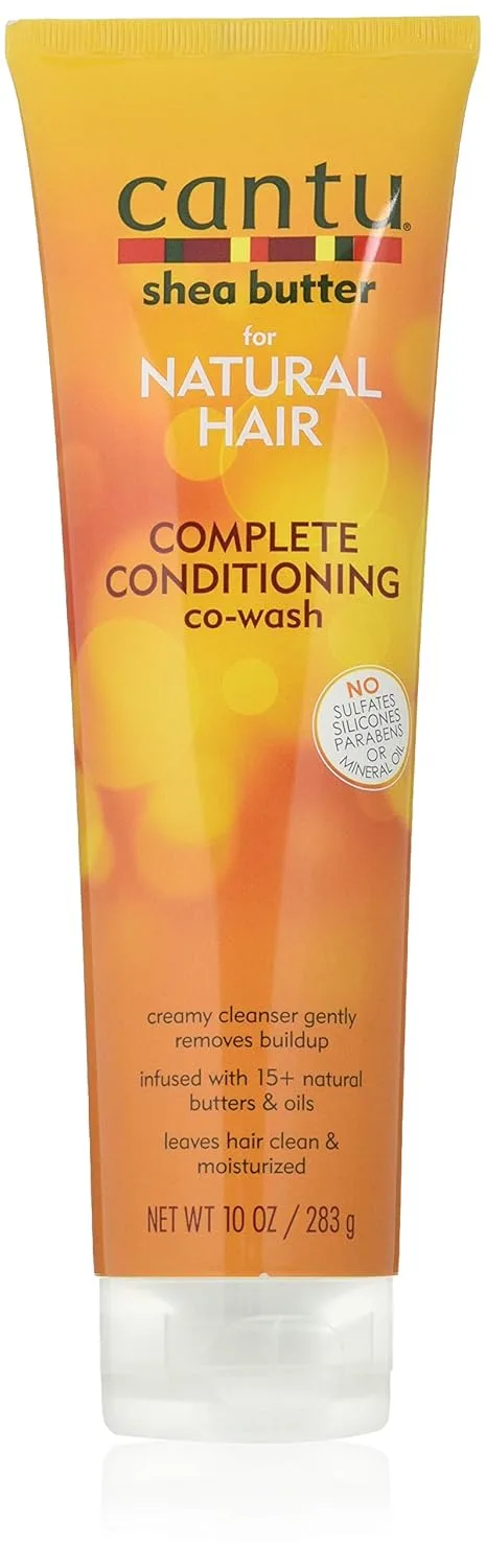 Кондиционер для волос Cantu Shea Butter for Natural Hair Complete Conditioning Co-Wash, 10 унций (280 мл). 283.50 г (.), Orange