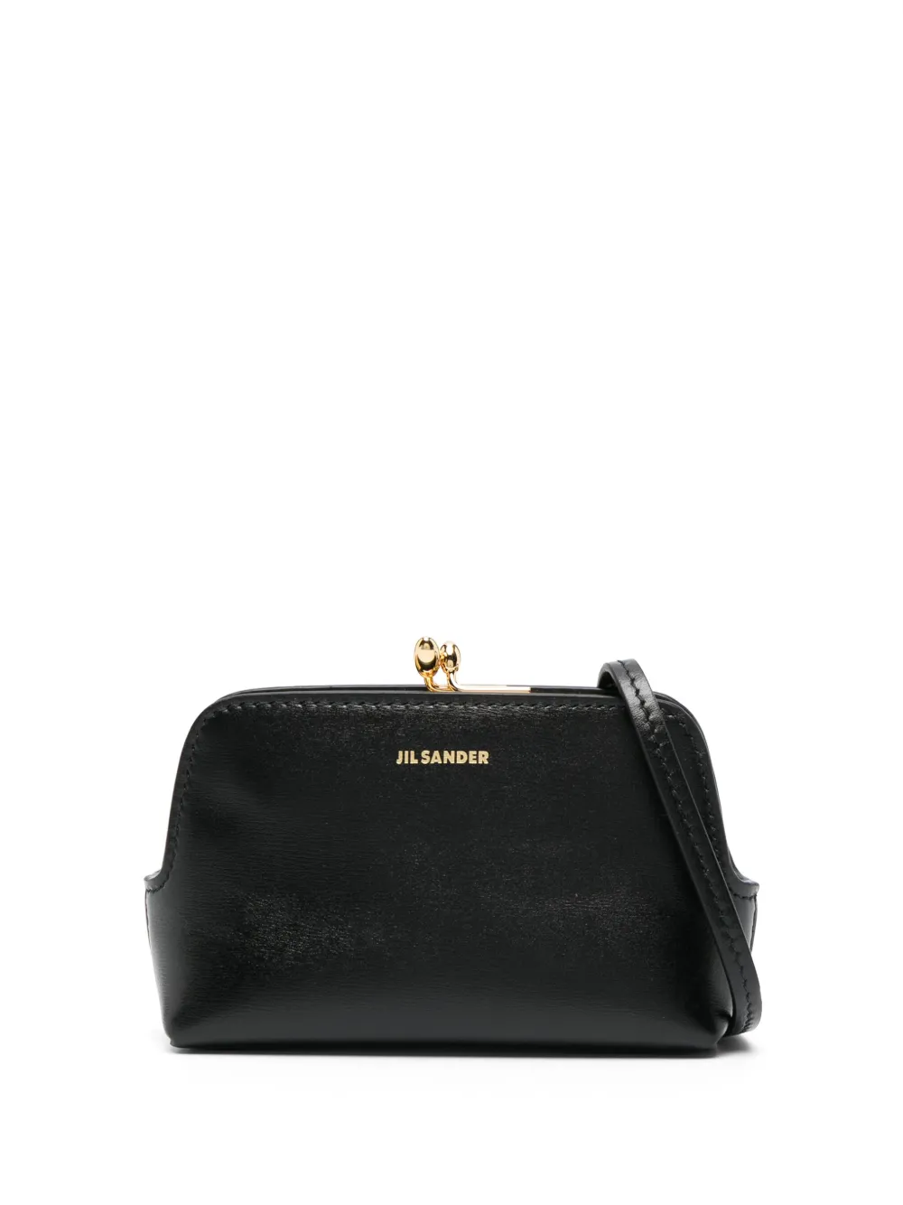 

Сумка через плечо с логотипом JIL SANDER, черный