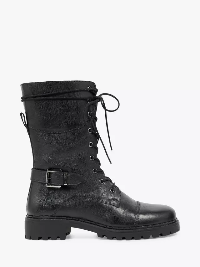 Ботинки Celtic & Co. Leather Lace Up Calf, черный
