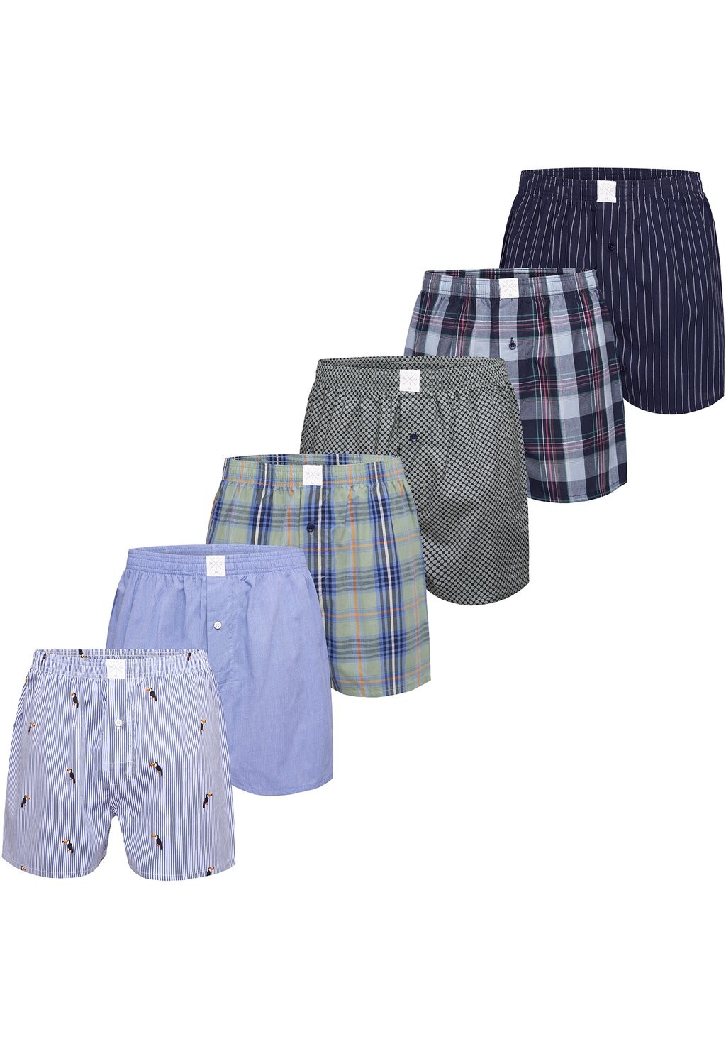 

Трусы 6-PACK MG-1, голубой