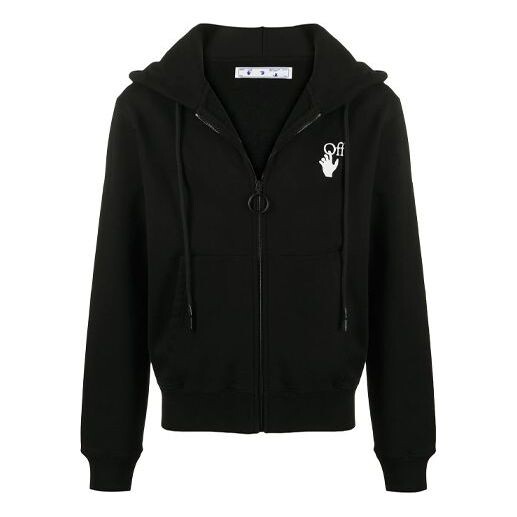 

Толстовка OFF-WHITE Painting Arrow Zipper Long Classic Black, черный