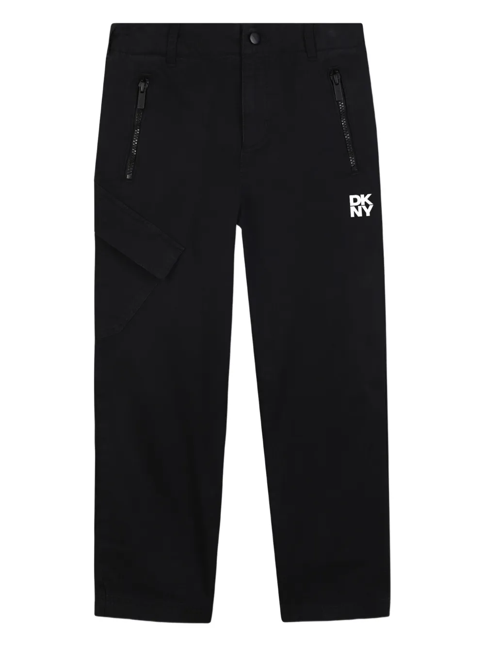 

Брюки карго с логотипом Dkny Kids, черный
